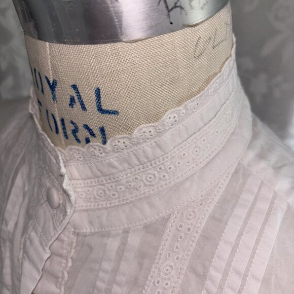 White and Pink Vintage Style Blouse Bundle - Picture 6 of 9